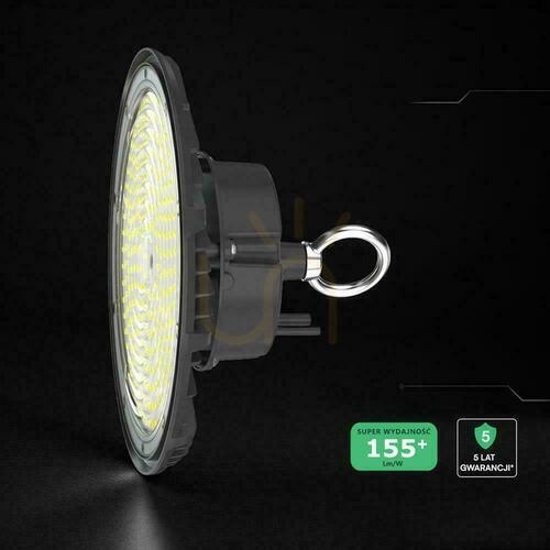 Jelölje be V-TAC LED UFO magas IP65 ALU lámpatest 155Lm/W 200W VT-91202 4000K 31000lm 5 év garanciával