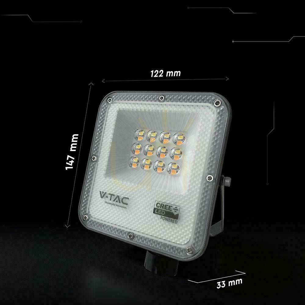 Kilátás V-TAC CREE CHIP 10W LED kivetítő 3in1 CCT 135Lm/W VT-44014CCT 3000K-4000K-6500K 730lm 6 év garancia V-TAC CREE CHIP 10W LED kivetítő 3in1 CCT 135Lm/W VT-44014CCT 3000K-4000K-6500K 730lm 6 év garancia