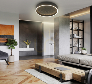 Plafond Bordeaux fekete 40cm 9002-102M Aviano small 3