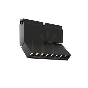 Zambelis 23115 Ultra Slim mágneses sínes spotlámpa, 48 V, 8 W 3000 K, fekete small 0