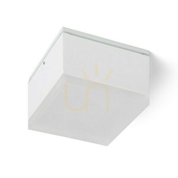Előnézet Plafonds kültéri Orin Sq mennyezet fehér szatén akril 230 V Led 10 W Ip54 3000 K Plafonds kültéri Orin Sq mennyezet fehér szatén akril 230 V Led 10 W Ip54 3000 K