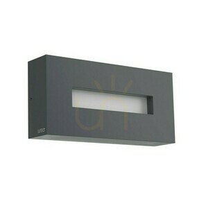 Kültéri fali lámpa Lutec ARTEO 5117002454 LED 12W szürke alumínium small 1