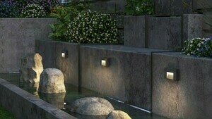 Kültéri fali lámpa Lutec ARTEO LED 9,5 W fekete alumínium 6417001454 small 3