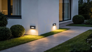 Lutec ARTEO kültéri LED-falilámpa, 11 W, sötétszürke alumínium, 23 cm, 6417001454 small 7