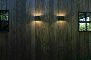 Kültéri fali lámpa Lutec Gemini LED 10,5W mozgásérzékelős szürke 5117101118 small 7