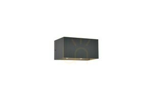 Kültéri fali lámpa Lutec Gemini LED 10,5W mozgásérzékelős szürke 5117101118 small 0