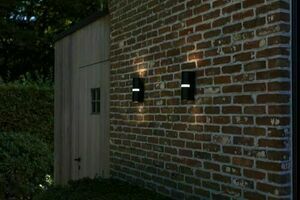 Kültéri fali lámpa Lutec MIKA 5117201012 fekete alumínium 7W LED small 2