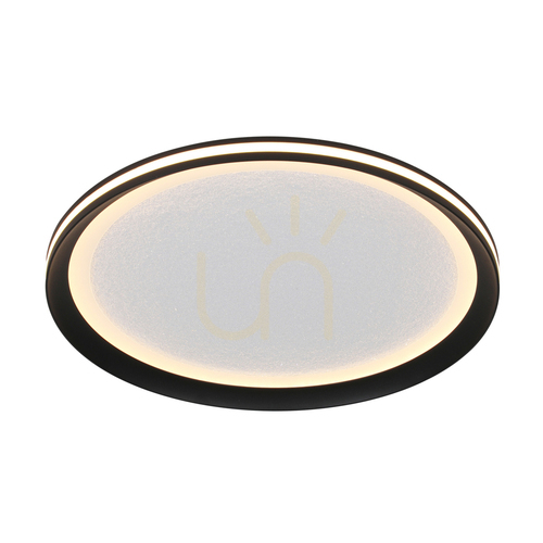 Jelölje be Plafond Italux Artizo LED fekete 41,5 cm PLF-02326-M-BK