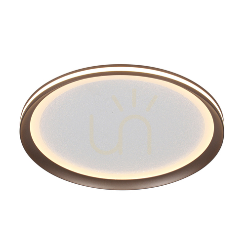 Jelölje be Plafond Italux Artizo LED barna 41,5 cm PLF-02326-M-CFF