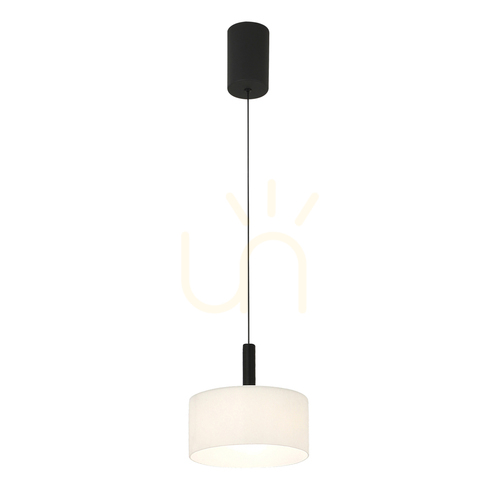Jelölje be Italux LED függőlámpa fekete üveg 20 cm PND-02836-1-BK