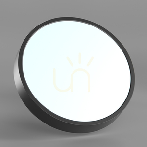 Italux Botta LED mennyezeti lámpa fekete 30 cm 24 W IP44 PLF-63746-M-BK small 1