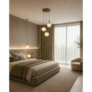 Italux Montes barna 3 fényforrásos LED függőlámpa 18 W 43 cm PND-02217-3-BRO small 2