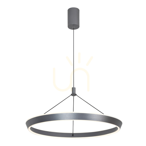 Jelölje be Italux Ottana LED függőlámpa szürke 60 cm PND-64739-M-GR