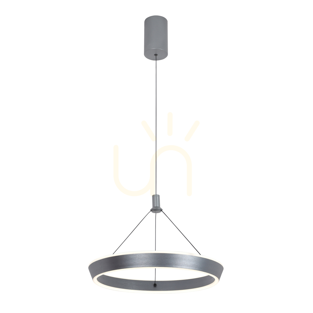 Jelölje be Italux LED függőlámpa szürke 40 cm PND-64739-S-GR Italux LED függőlámpa szürke 40 cm PND-64739-S-GR
