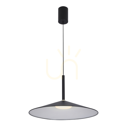 Jelölje be Italux Sardena LED függőlámpa fekete 47,5 cm PND-01510-L-BK