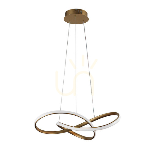 Jelölje be Italux LED függőlámpa aranysárga 50 cm PND-19221C-GD