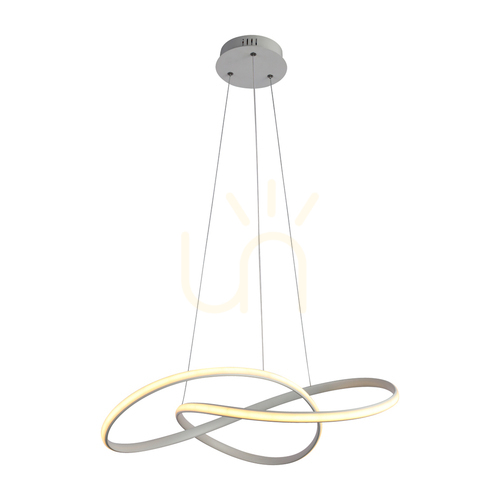 Jelölje be Italux Modern Consa LED függőlámpa fehér 50 cm PND-19221C-WH