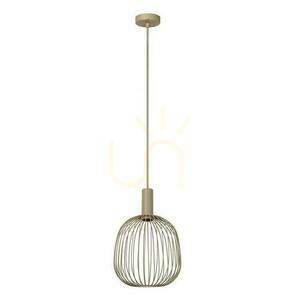 Lucide ESTEREL taupe fém függőlámpa Ø25 cm 1xGU10 MR11 21446/25/41 small 2