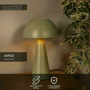 Asztali lámpa Lucide JORGO zöld fém retro 20 cm 65500/01/33 small 3