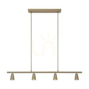 Függőlámpa Lucide Tiana bézs fém modern 4 fényű 95 cm 65401/04/41 small 1