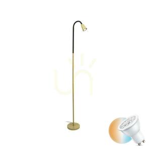 Állólámpa Lucide Jasper zöld-fekete fém GU10 141,5 cm 65706/01/33 small 0