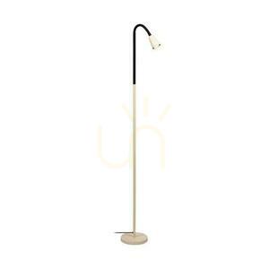 Lucide Jasper bézs-fekete fém állólámpa GU10 141,5 cm small 1