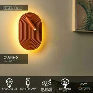 Lucide CARMINO terrakotta LED fali lámpa, fa 12 W 2700 K 77292/12/55 small 3