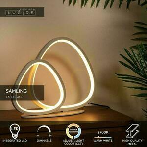 Lucide SAMLING bézs LED dimmelhető asztali lámpa 78502/14/41 small 3