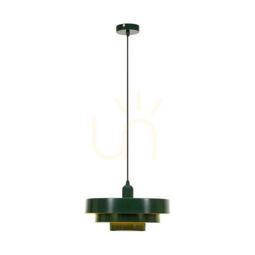 Jelölje be Függőlámpa Lucide RUNA zöld fém retro E27 35 cm 21443/35/33