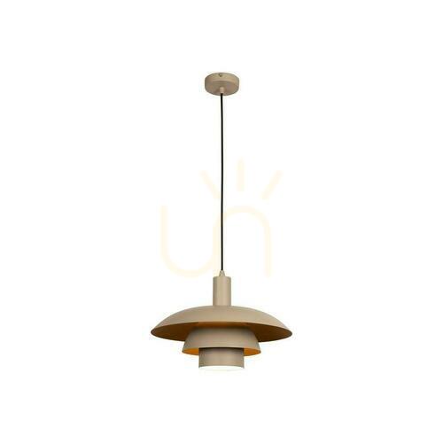 Jelölje be Függőlámpa Lucide BRUNO bézs fém retro 38 cm 21444/38/41