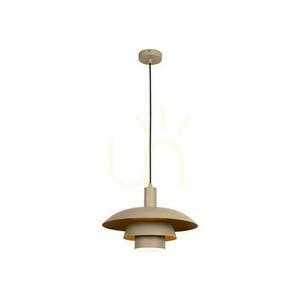Függőlámpa Lucide BRUNO bézs fém retro 38 cm 21444/38/41 small 0