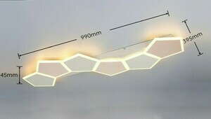 Trio ZAYA LED mennyezeti lámpa 636819665, kávészínű, 99 cm, távirányítóval small 6