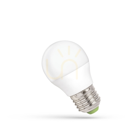 Jelölje be LED izzó gömb E27 230V 6W WW Dimmelhető spektrum.