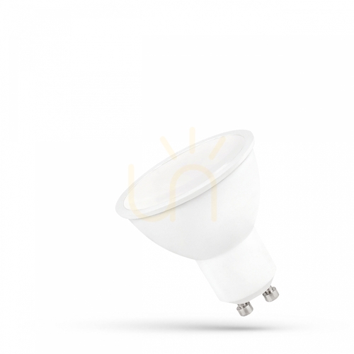 Jelölje be LED GU10 230V 9W Smd NW izzó tejfehér üveggel fehér spektrummal.