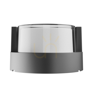 Verto Round Edge 10W CCT kültéri fali lámpa 230V 160/120 St IP65 170 X100mm fekete small 2