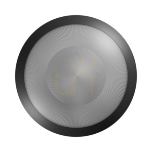 Plafond Nymphea Omni Black E27 230V IP65 Ik08 Fi300 X90mm Black Round. small 1