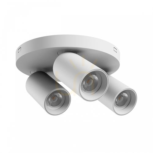 Jelölje be MADARA Altro kerek spotlámpa 3x GU10 230V IP20 220 X134mm Fehér