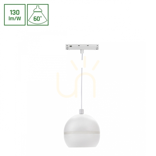 Jelölje be System Shift Basic Globe P gyűrűs függőlámpa System Shift Basic Globe függőlámpa 90mm 10W 4000 K fehér.