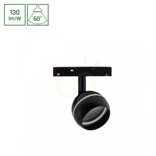 Jelölje be System Shift Basic Globe gyűrűs lámpatest 90mm 10W 4000 K fekete.