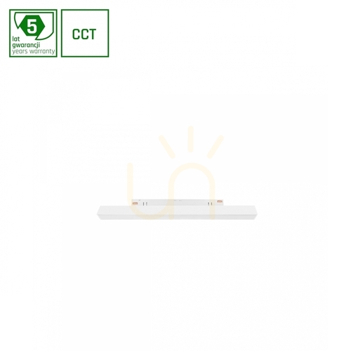 Jelölje be System Shift Smart Line S lineáris lámpatest 304x23x42mm 8W 100st White CCT/Dim 5 év garancia.