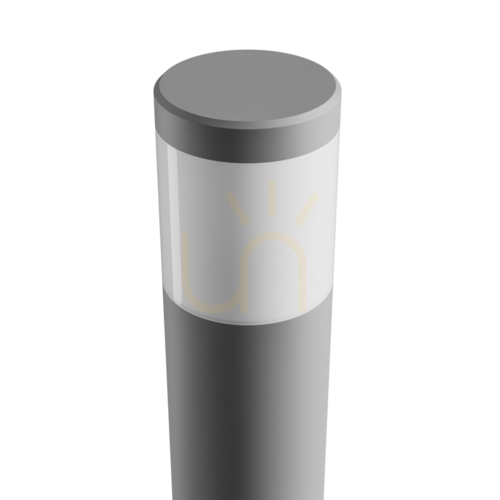 Jelölje be Stella oszlop GU10 6W CCT 230V 270 St IP44 kültéri állólámpa Ik08 175 X722mm szürke kerek.
