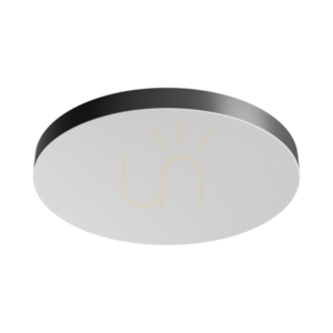 Plafond Nymphea Optima Black 65W CCT 230V 120 St IP20 Fi600 X50mm Fehér Fekete Kerek. small 5