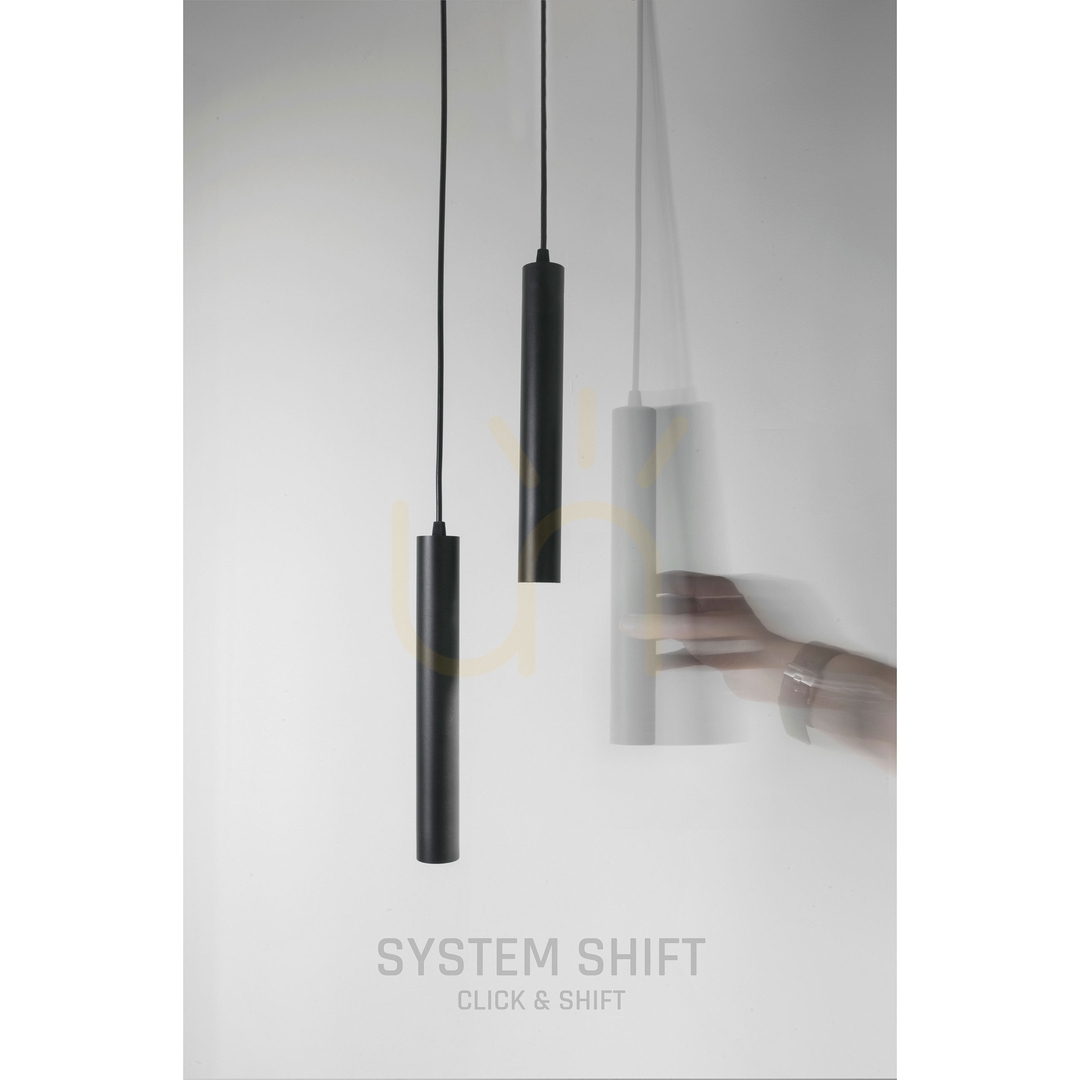 Kilátás System Shift Smart Hangit függesztett lámpa 40x297 (900mm kábel) 12W 25st Fekete CCT/Dim 5 év garancia. System Shift Smart Hangit függesztett lámpa 40x297 (900mm kábel) 12W 25st Fekete CCT/Dim 5 év garancia.