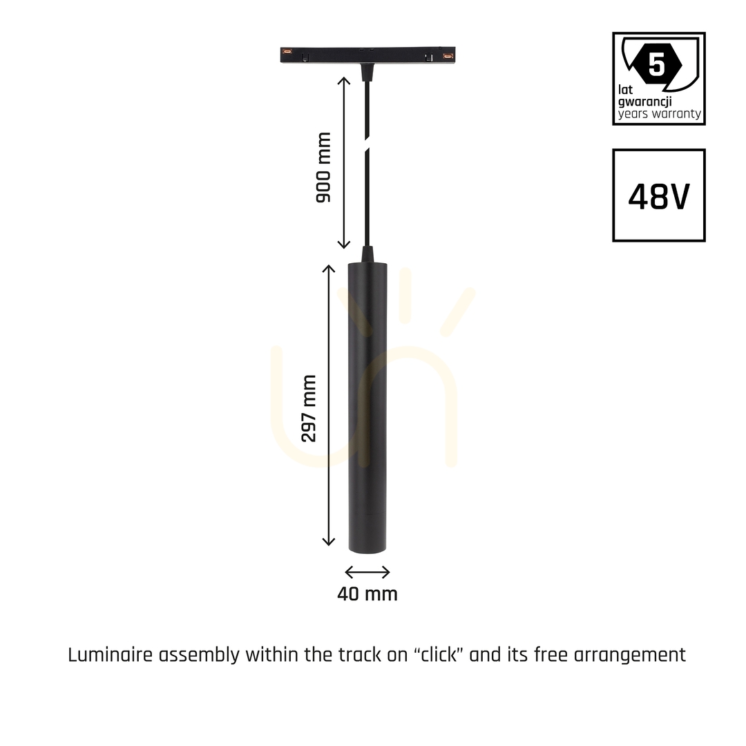 Előadás System Shift Smart Hangit függesztett lámpa 40x297 (900mm kábel) 12W 25st Fekete CCT/Dim 5 év garancia. System Shift Smart Hangit függesztett lámpa 40x297 (900mm kábel) 12W 25st Fekete CCT/Dim 5 év garancia.