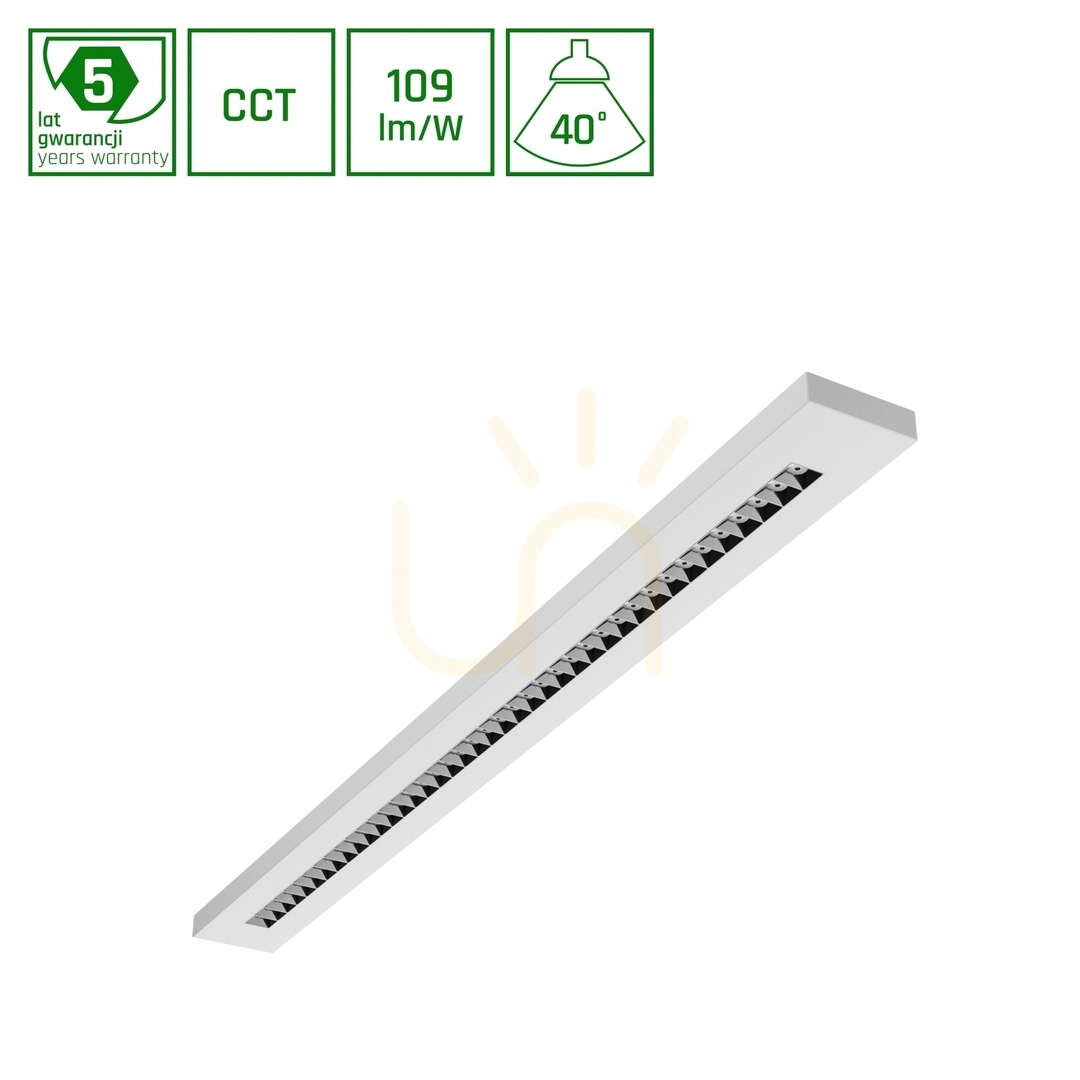 Jelölje be Wld Plank 20 W/30 W/40W CCT 230V 40° IP20 világító sáv 1195 X100 X25 fehér. Wld Plank 20 W/30 W/40W CCT 230V 40° IP20 világító sáv 1195 X100 X25 fehér.