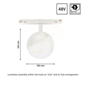 System Shift Smart Globe Light Fi100x130mm 5W 165st White CCT/Dim évekig garantált. small 3