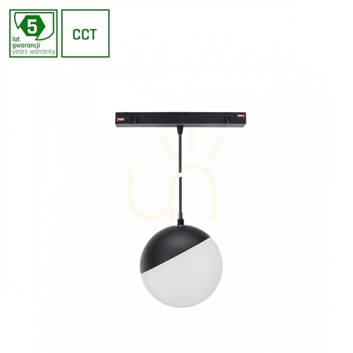 Jelölje be System Shift Smart Globe P függőlámpa Fi100 (815mm kábel) 6W 165st Fekete CCT/Dim 5 év garancia.