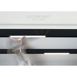 System Shift Smart Line L lineáris fény 902x23x42mm 22W 100st Fekete CCT/Dim 5 év garancia. small 1