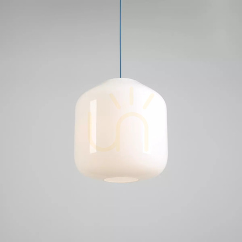 Jelölje be Aldex Flask Sapphire XL függőlámpa, 40 cm, 3×E27, opálüveg, 8500G31_XL