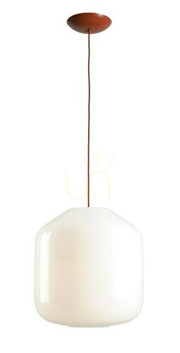 Jelölje be Aldex Flask Terra XL függőlámpa 3xE27 opálüveg 40 cm 8500G24_XL